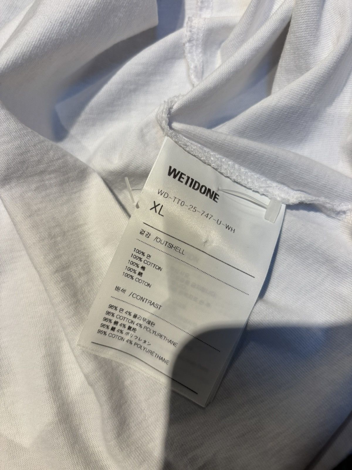 WE11DONE We11Done Bear Tee Size US XL / EU 56 / 4 - 5 Thumbnail