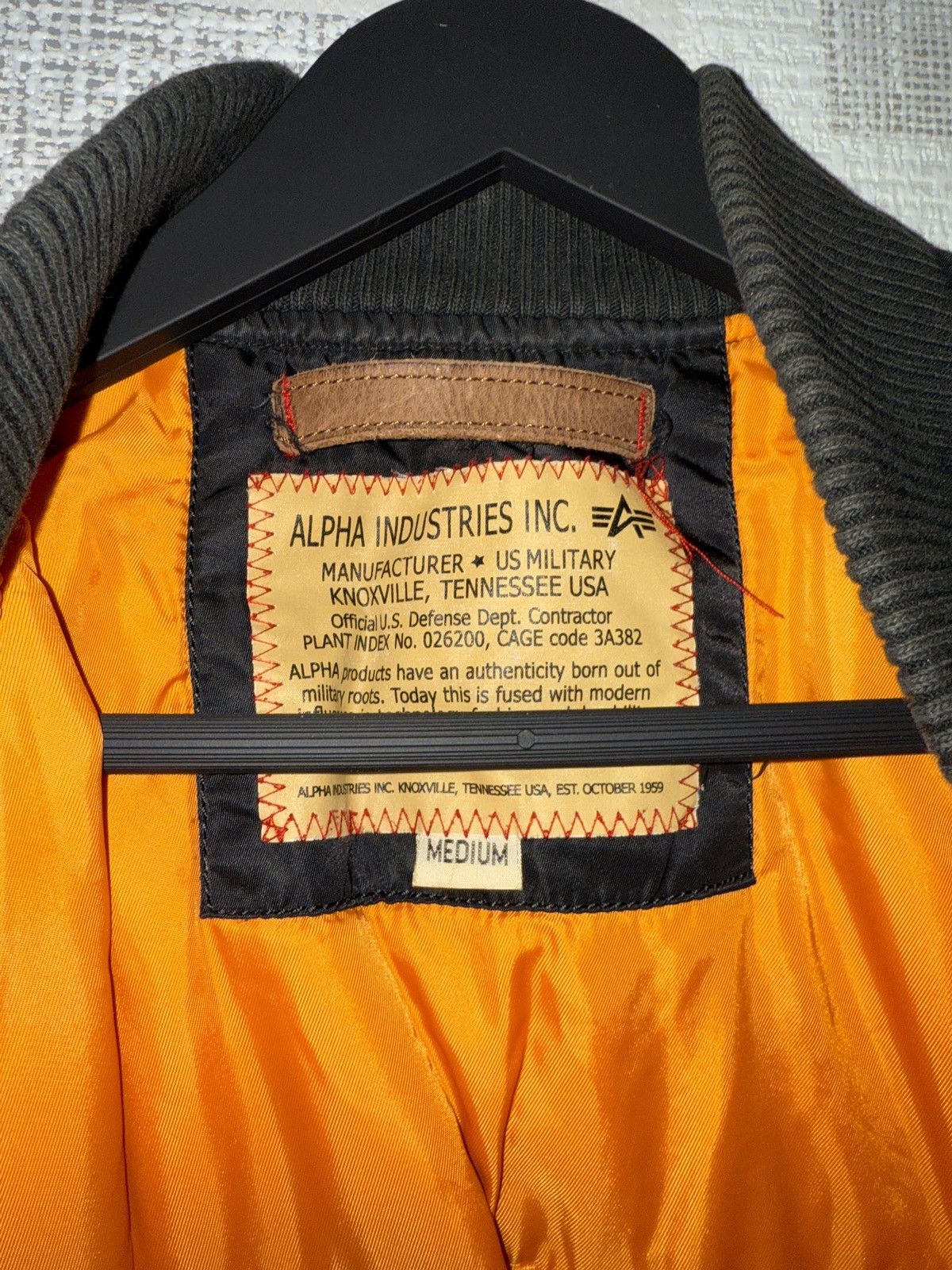 Alpha Industries × Vintage Alpha Industries MA-1 Bomber Jacket Size US M / EU 48-50 / 2 - 3 Thumbnail