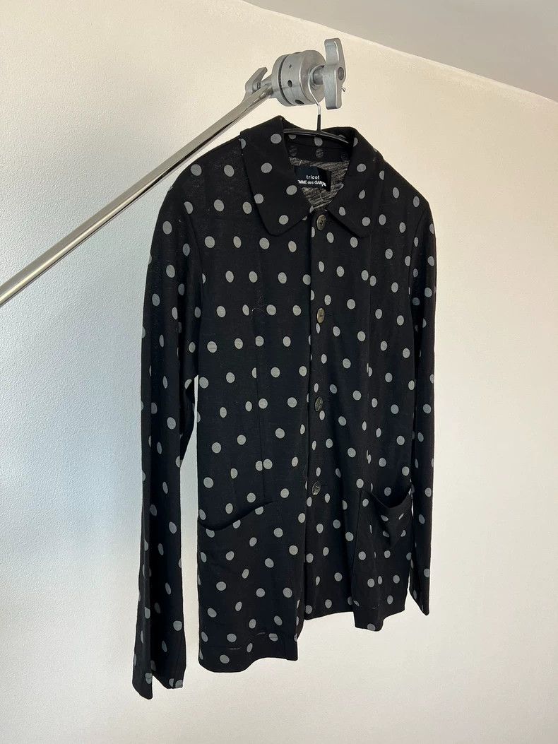 Comme des Garcons comme des garcons Doll-neck polka-dot shirt 2503-Nextarrow Size US S / EU 44-46 / 1 - 4 Thumbnail
