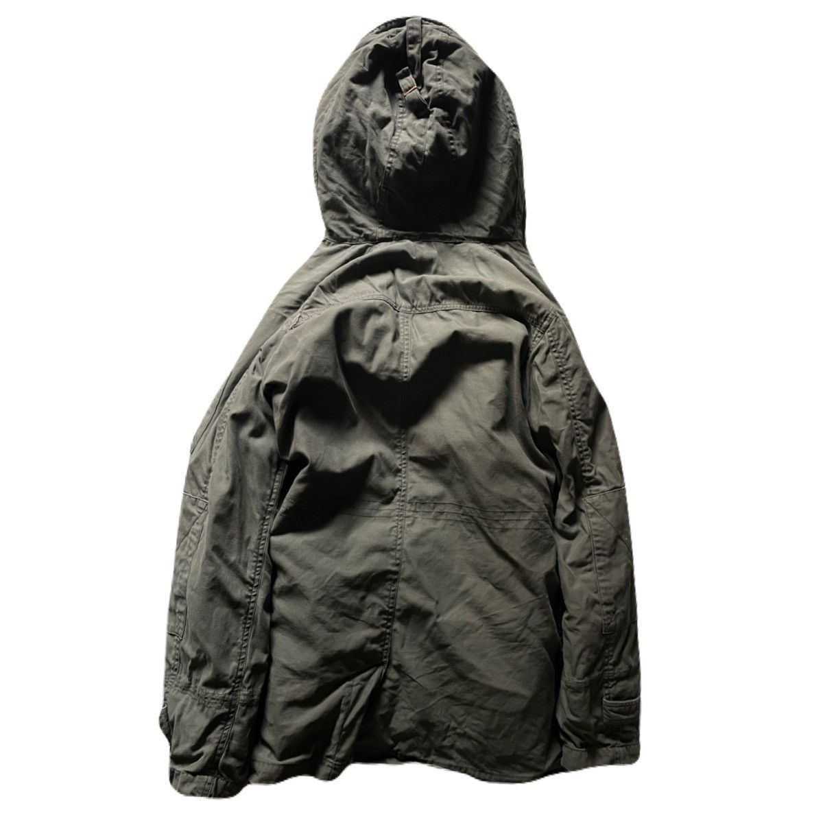 If Six Was Nine 2000s Japanese archive Vkei Fur Gimmic Military Parka Jacket Size US M / EU 48-50 / 2 - 4 Thumbnail