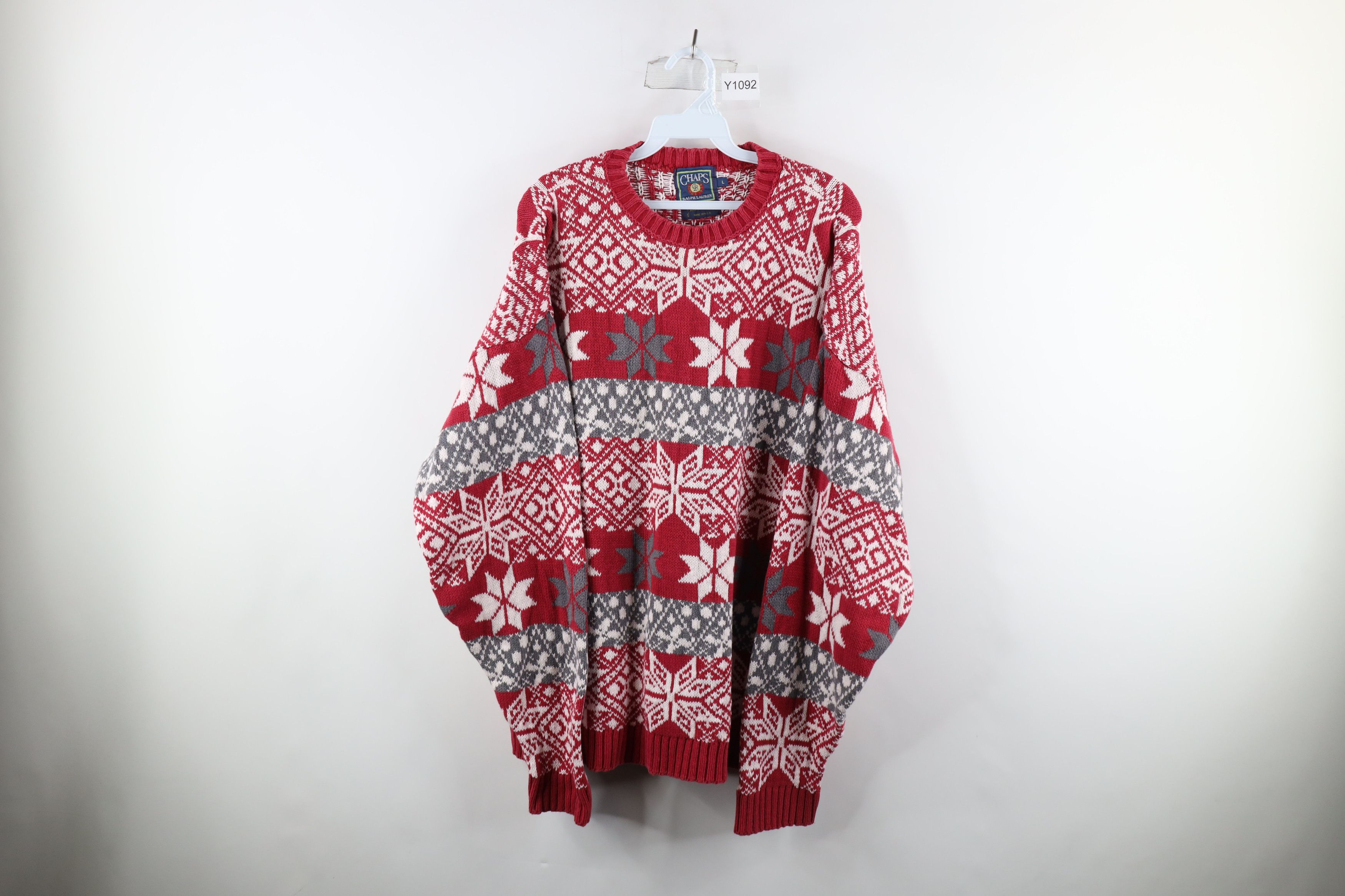 Vintage 90s rare Ralph Lauren cotton knit sweater top