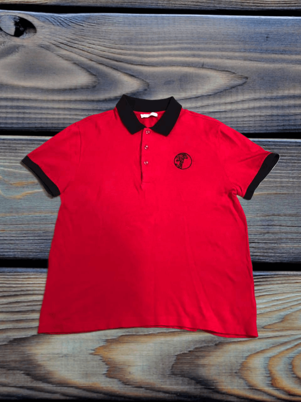 Versace Versace Collection Men's Short Sleeve Polo Shirt Size US L / EU 52-54 / 3 - 1 Thumbnail