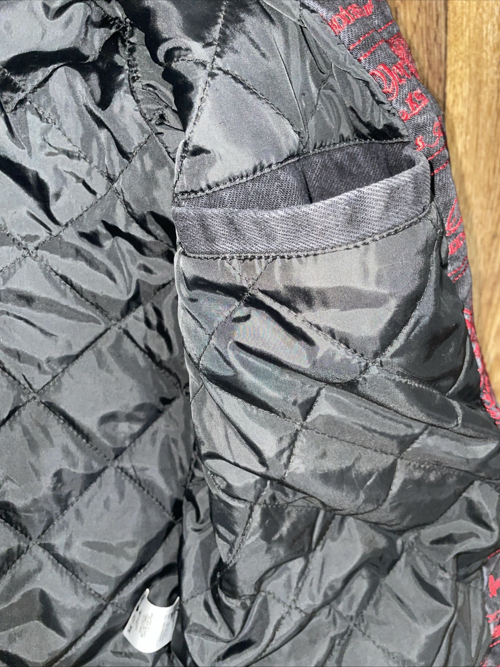 Supreme Supreme Check void embroidered denim Bomber jacket Size US M / EU 48-50 / 2 - 3 Thumbnail