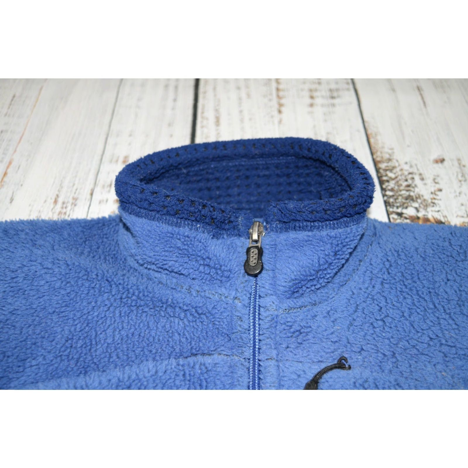 Patagonia VINTAGE VTG PATAGONIA R4 REGULATOR JACKET POLARTEC FLEECE BLUE ZIP UP BODYWARMER WOMENS Size M / US 6-8 / IT 42-44 - 4 Thumbnail