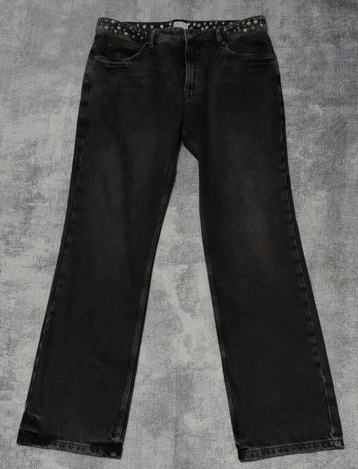 Guess GUESS. USA Gemstone Yellow Mud-Wash Jeans Size US 34 / EU 50 - 1 Thumbnail