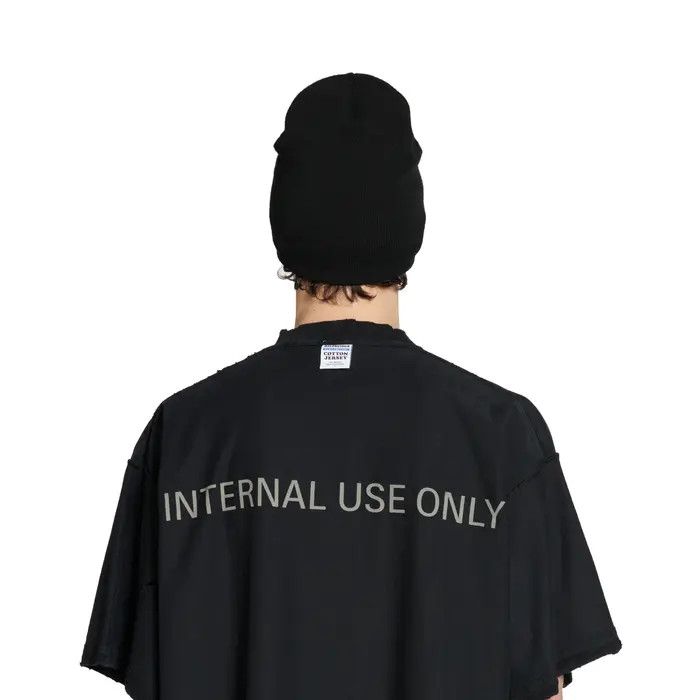 Balenciaga o1w1db10226 Internal Use Only Inside-Out T-Shirt Oversized Size US XXL / EU 58 / 5 - 6 Thumbnail