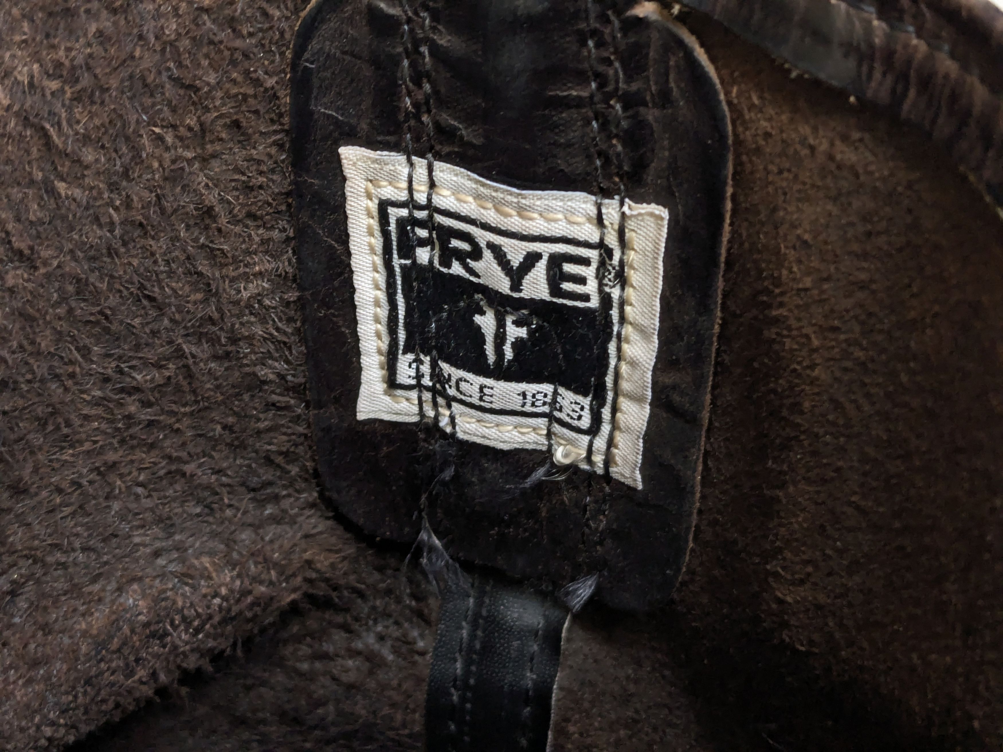 Frye Frye Harness Brown 13 M Leather Strap Buckle Size US 13 / EU 46 - 3 Thumbnail