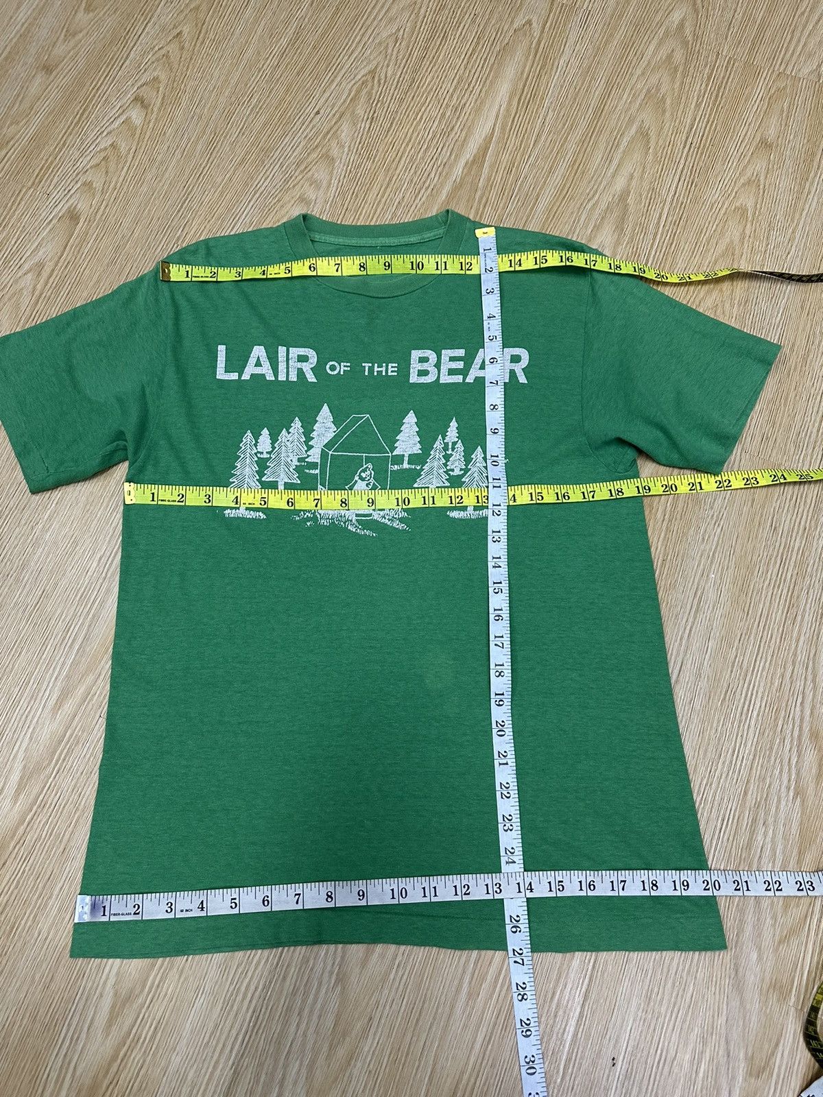 Warehouse & Co. Vintage Warehouse Doubbleworks Bear Back Heat TShirt A566 Size US M / EU 48-50 / 2 - 8 Thumbnail