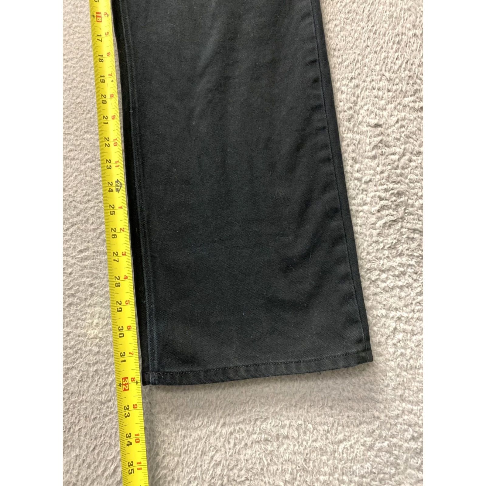Volcom Volcom Jeans Men’s 33x32 Black Regular Straight Jeans Pants /0587 Size US 33 - 6 Thumbnail