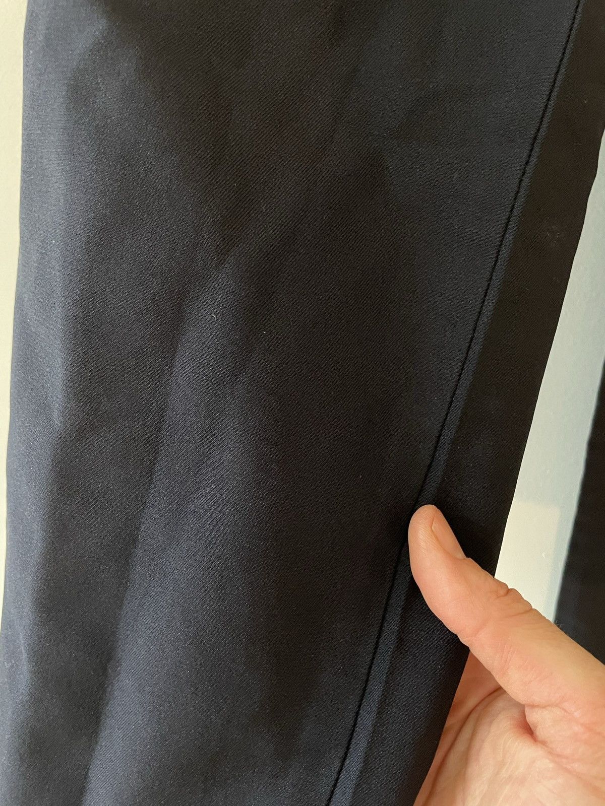 Comme des Garcons Straight leg navy blue comme des garçons pants Size US 33 - 2 Thumbnail