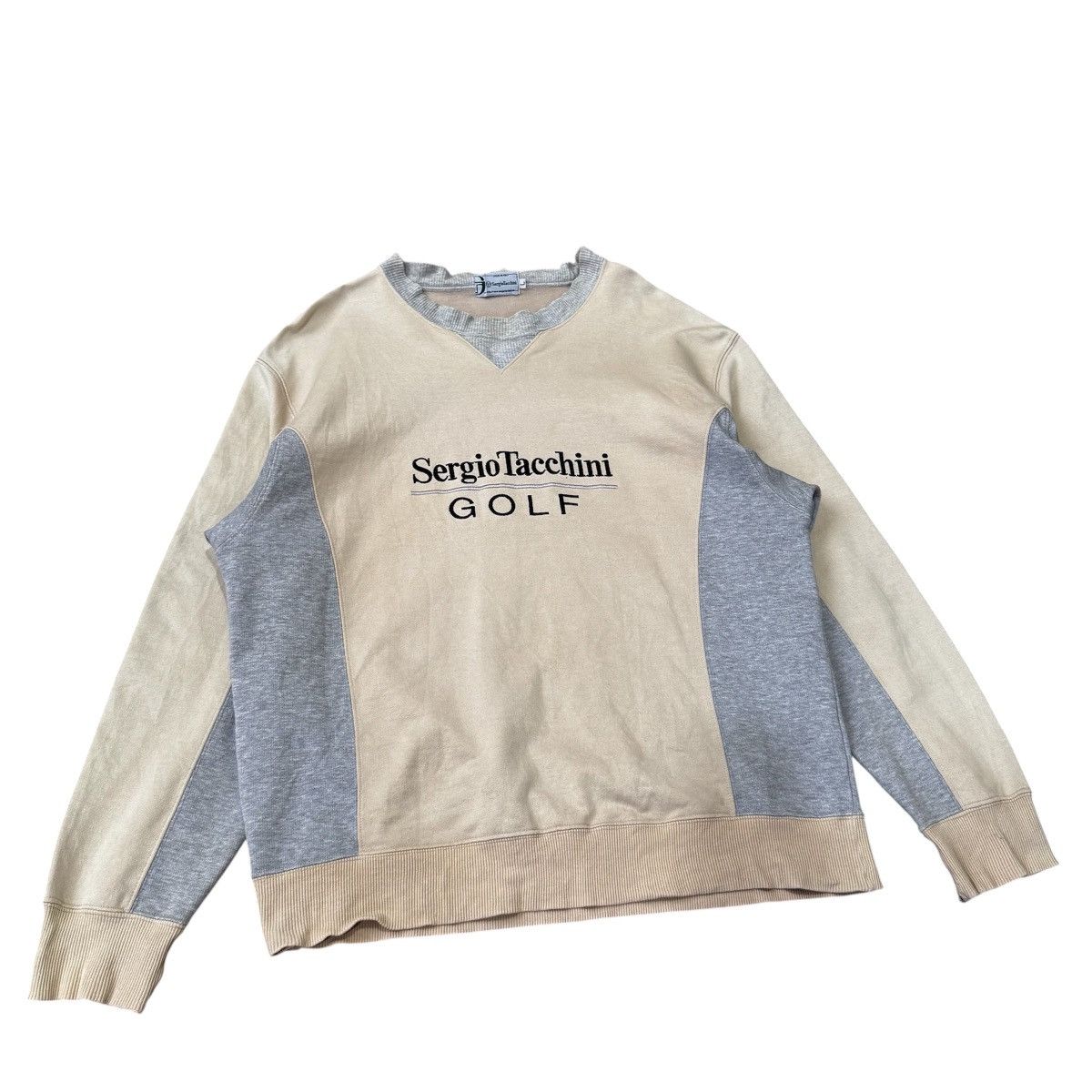 Sergio Tacchini Vintage Sergio Tacchini Golf Sweatshirt Made in Japan Size US L / EU 52-54 / 3 - 3 Thumbnail