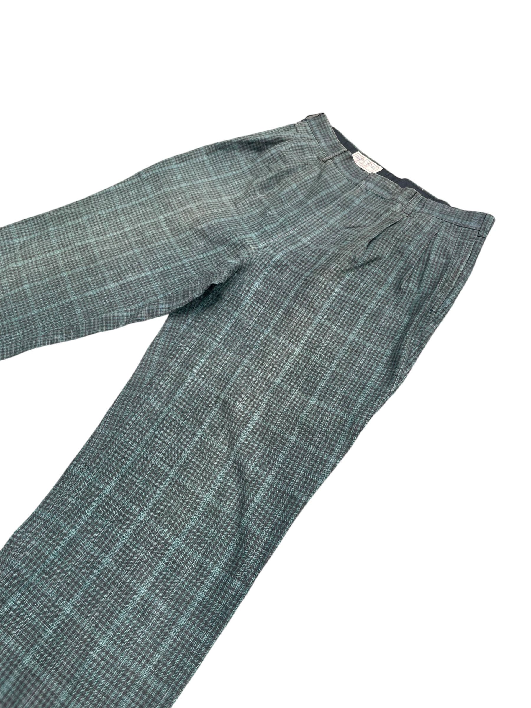 Designer × Henry Grethel × Vintage Vintage Henry Grethel Checkered Pant Size US 32 / EU 48 - 2 Thumbnail