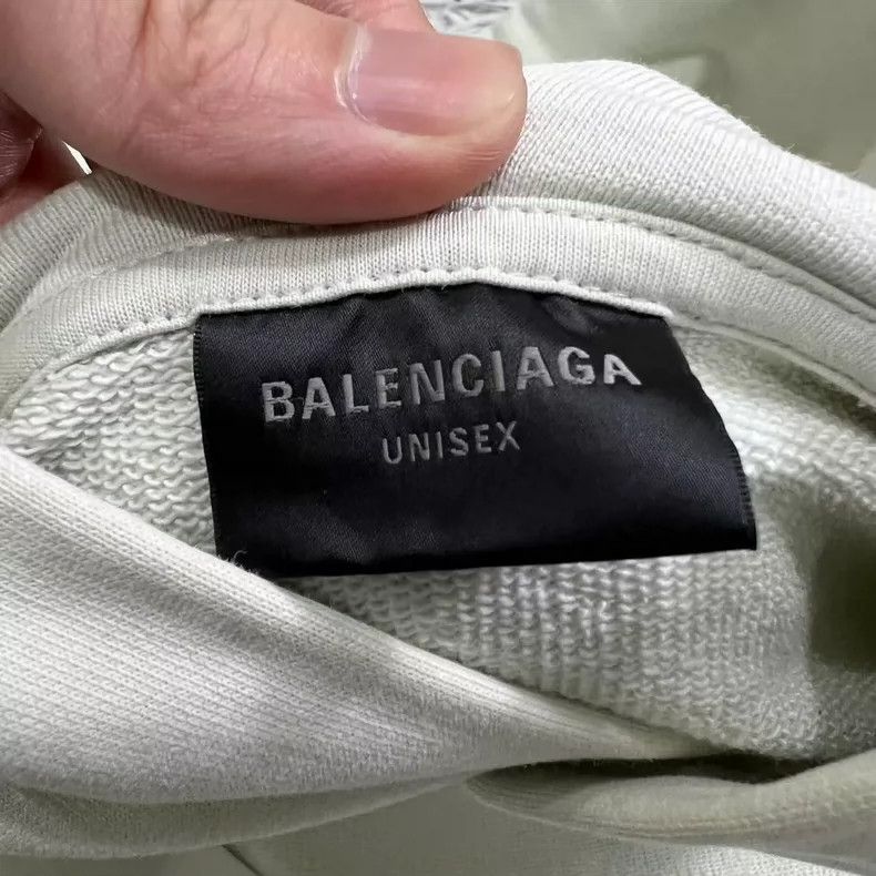 Balenciaga Balenciaga Duct Tape Letter-Print Hooded Casual Sweatshirt Size US L / EU 52-54 / 3 - 4 Thumbnail