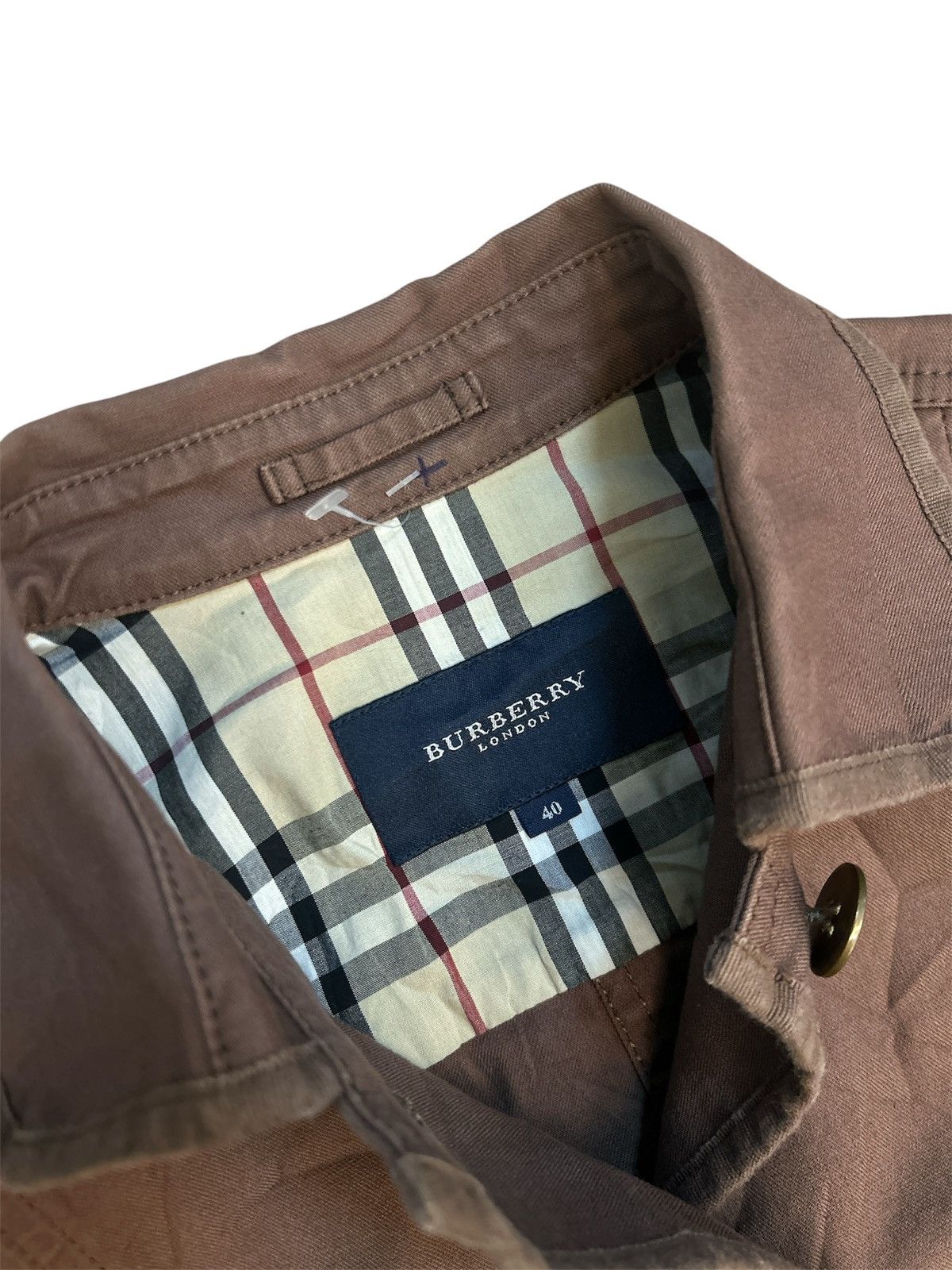Burberry BURBERRY LONDON Nova Check Utility Field Jacket Brown Size US M / EU 48-50 / 2 - 5 Thumbnail