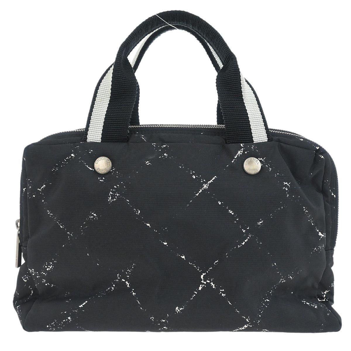 Chanel Chanel Travel Line Boston Printed Nylon Size ONE SIZE - 1 Thumbnail