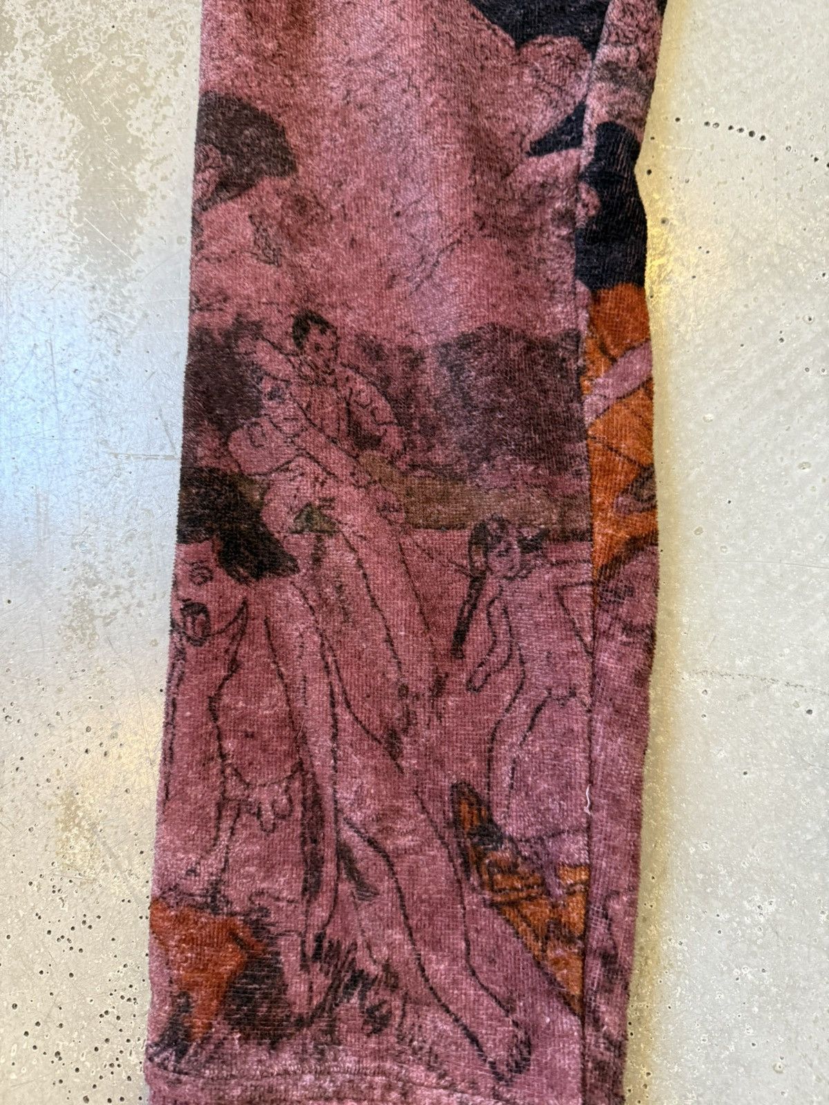 Enfants Riches Deprimes ERD DARGER VELOUR RUNWAY SWEATPANTS Size US 32 / EU 48 - 3 Thumbnail
