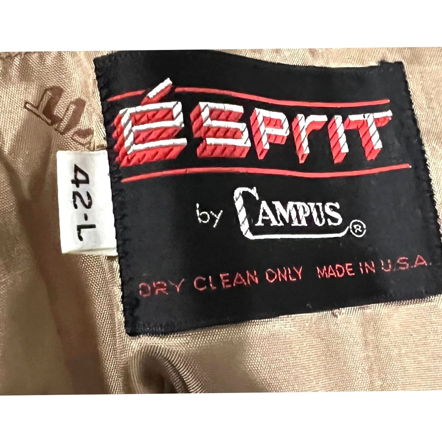 Esprit VINTAGE Esprit by Campus Blazer Shirt? Size 42R - 5 Thumbnail