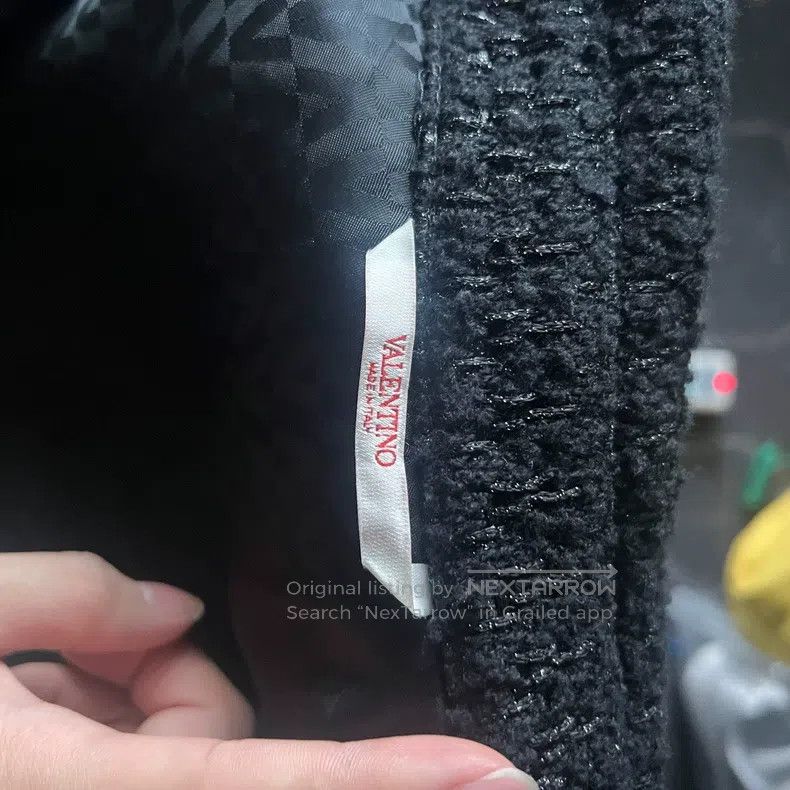 Valentino Valentino Black coat Size US L / EU 52-54 / 3 - 3 Thumbnail