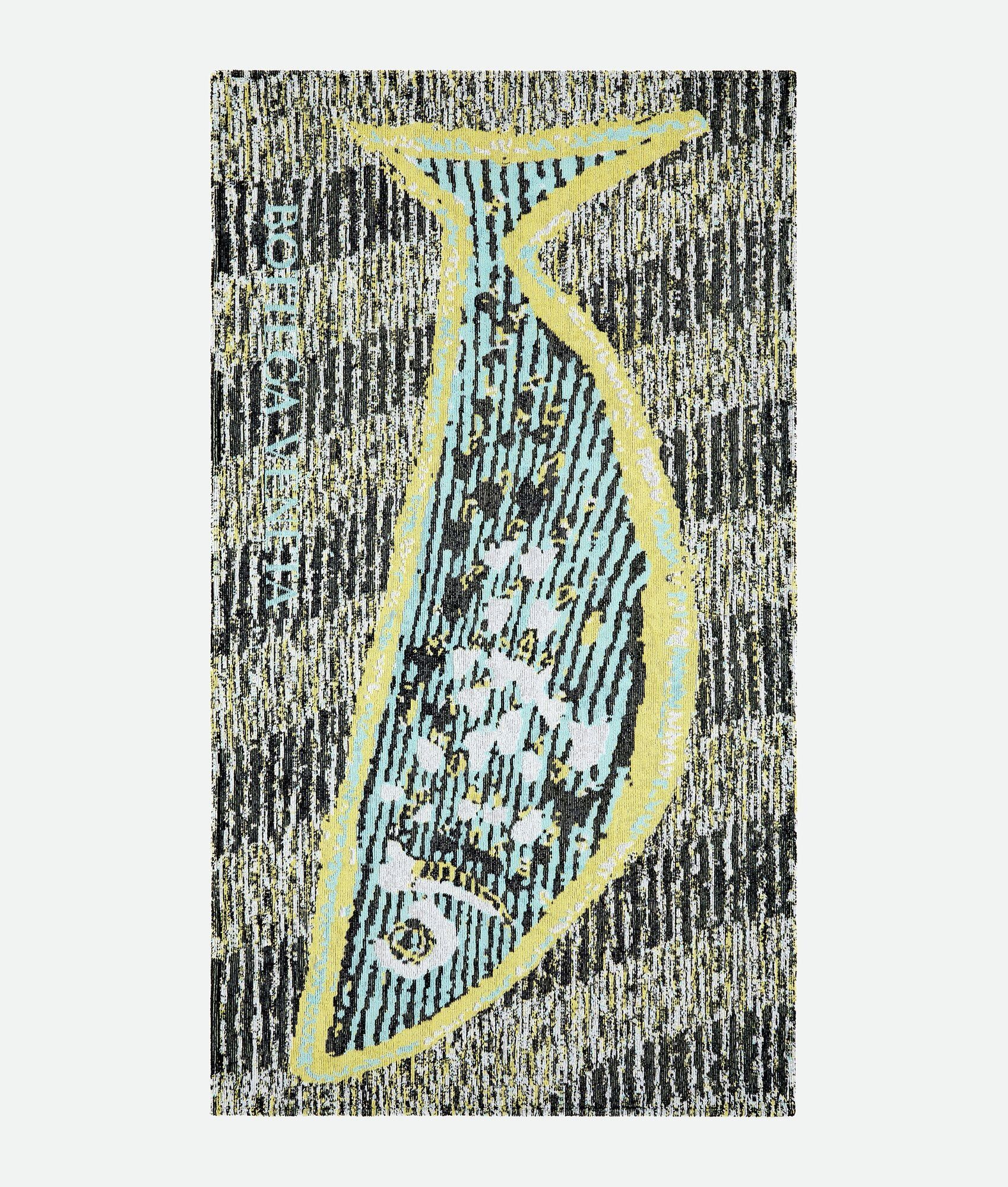 Bottega Veneta o1w1db10825 Size: OS / Fish Jacquard Beach Towel Multicolor Size ONE SIZE - 1 Thumbnail
