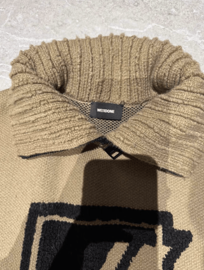 WE11DONE We11done Unisex Turtleneck Knit Sweater K30 Size US M / EU 48-50 / 2 - 2 Thumbnail