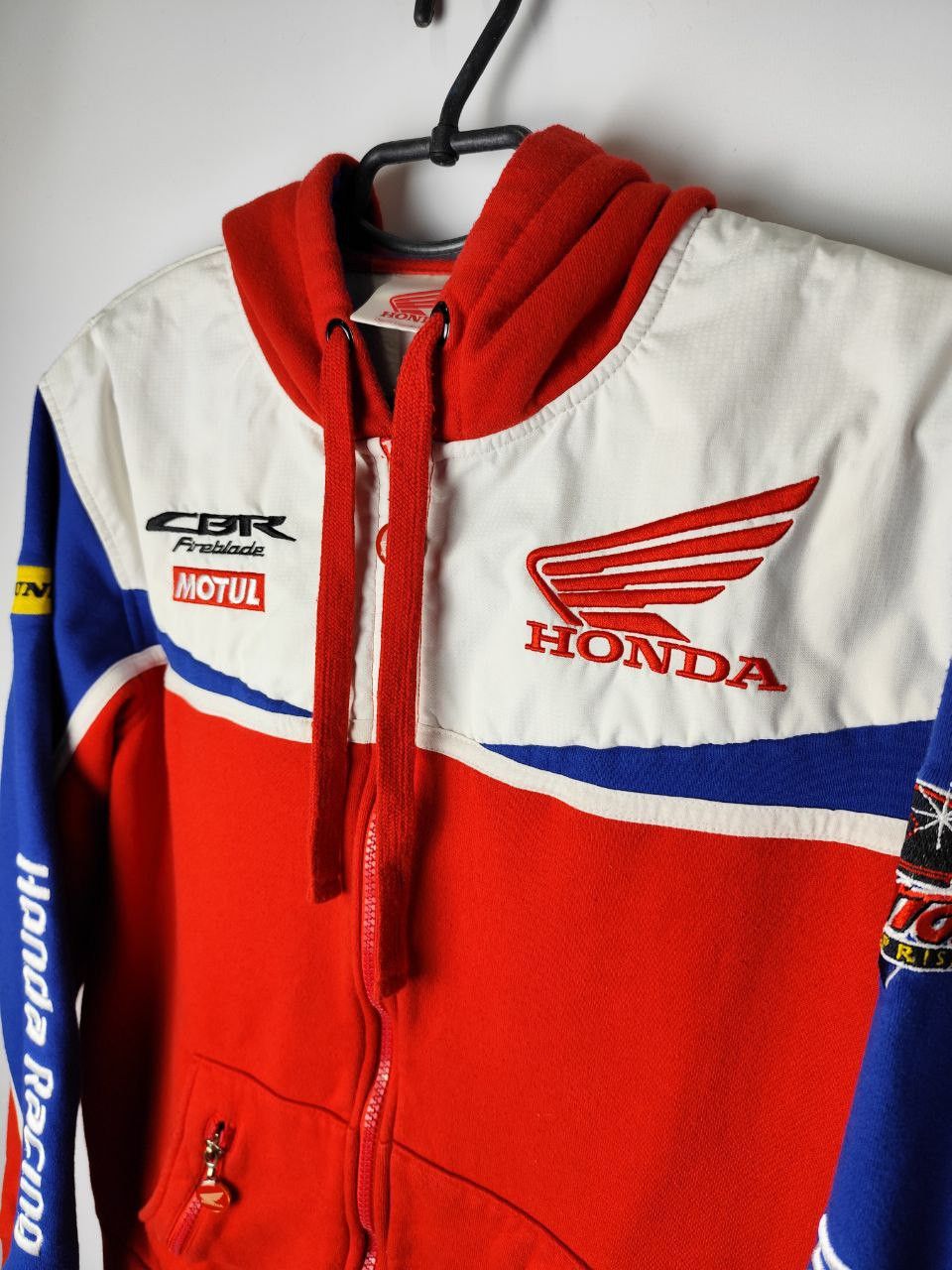 Honda Vintage streetwear y2k Racing Honda Zip Hoodie Size US S / EU 44-46 / 1 - 2 Thumbnail