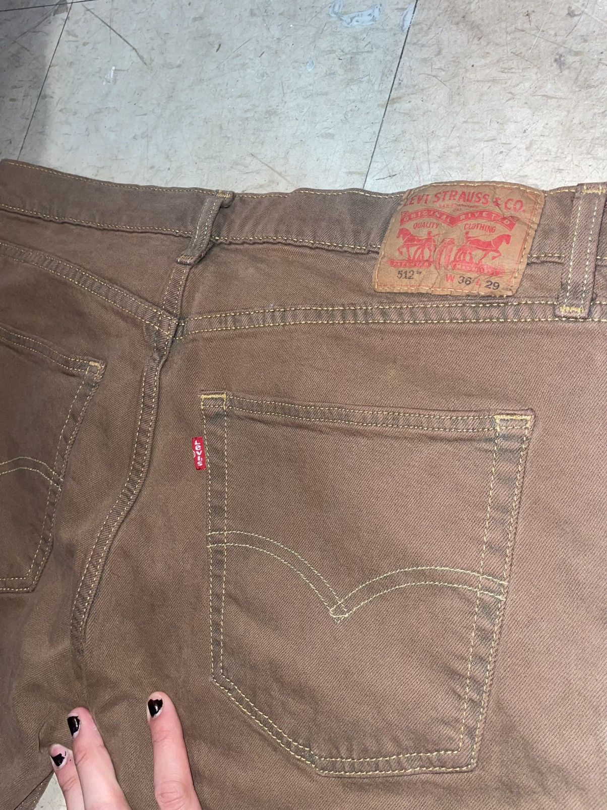 Levi's Brown Levi Jeans Size US 36 / EU 52 - 3 Thumbnail
