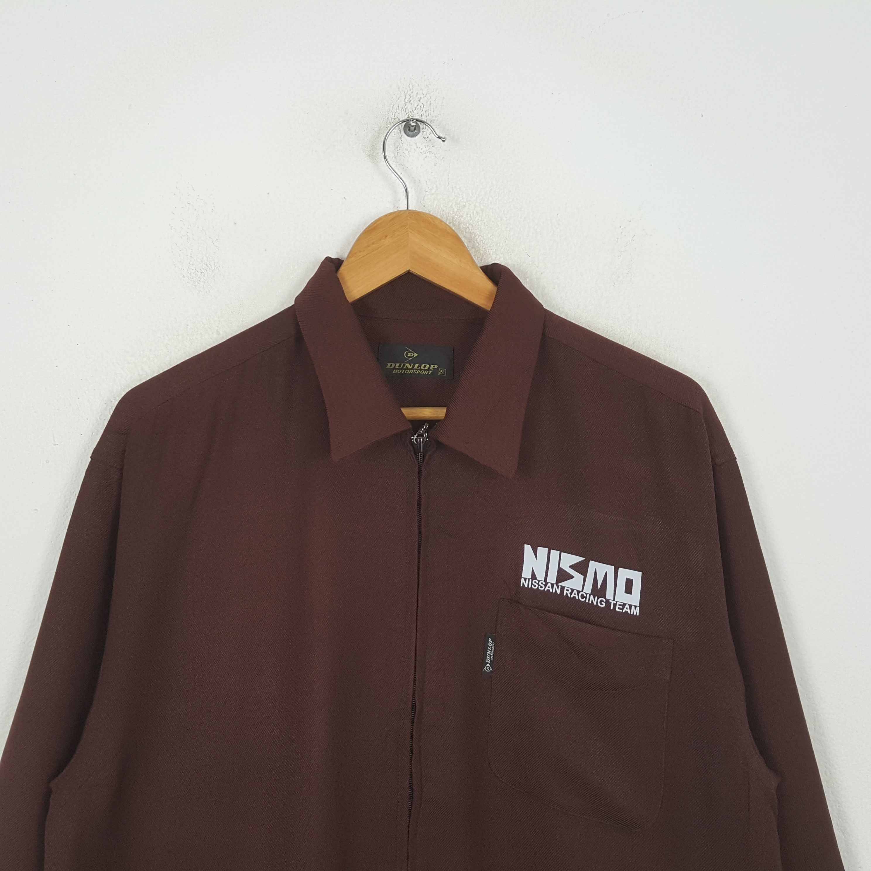 Nissan Vintage Dunlop Nismo Nissan Racing Team Custom Jacket RR30 Size US L / EU 52-54 / 3 - 4 Thumbnail
