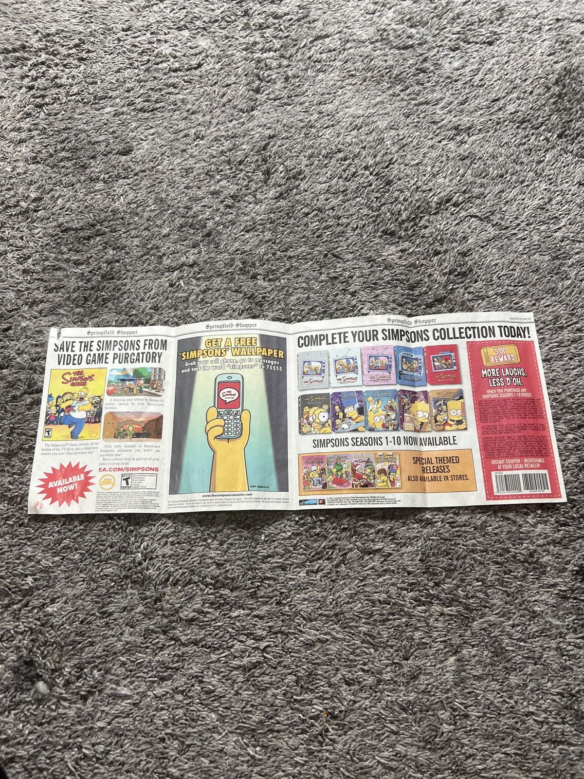 The Simpsons The Simpsons Springfield Shopper Size ONE SIZE - 3 Thumbnail