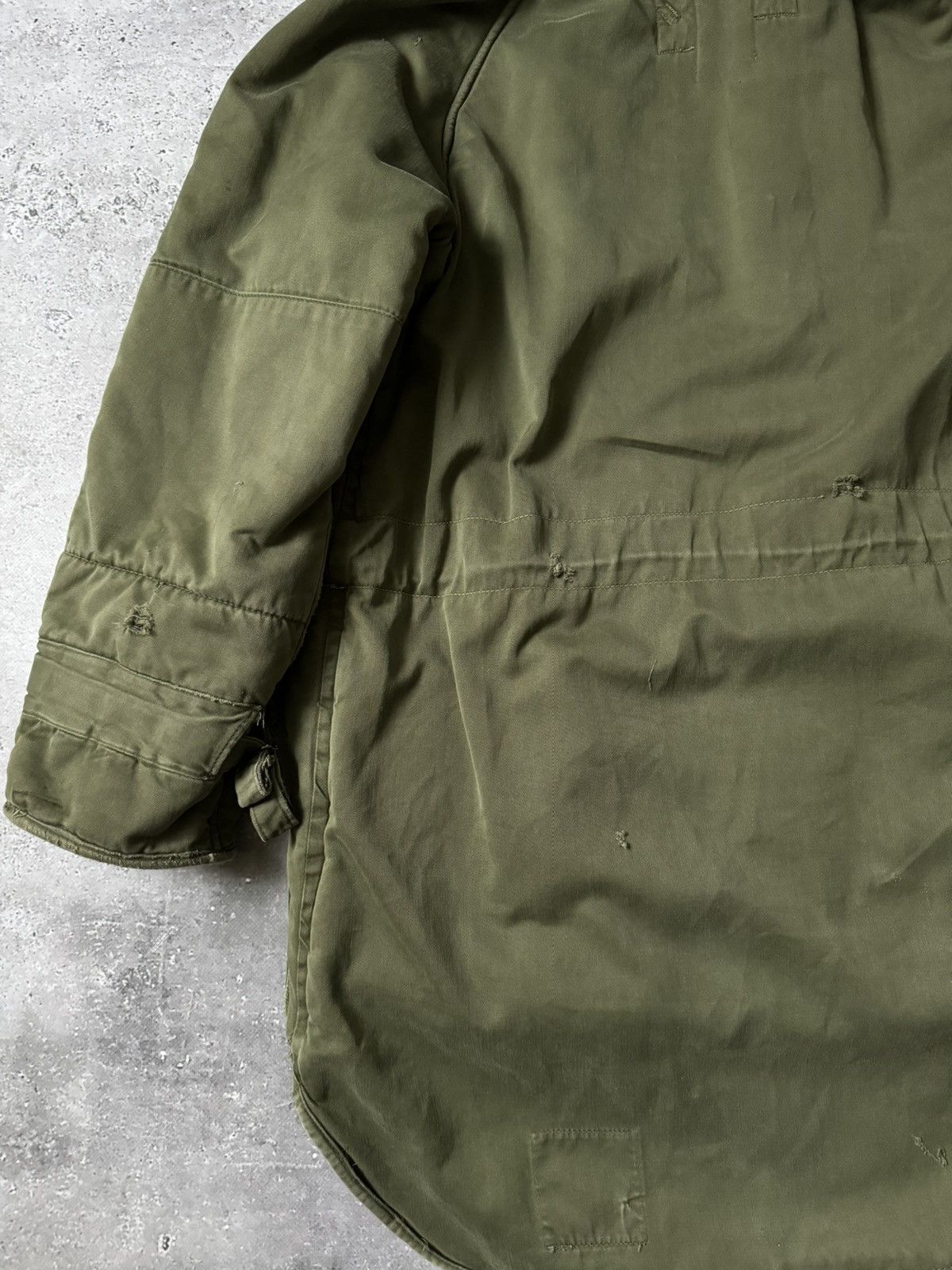 54S VINTAGE BRITISH ARMY MIDDLE PARKA 【公式通販】