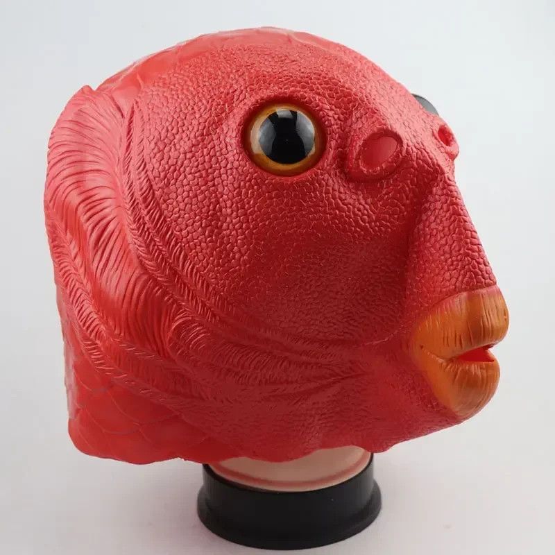 Designer × Vintage Red Costume Mask Size ONE SIZE - 2 Thumbnail
