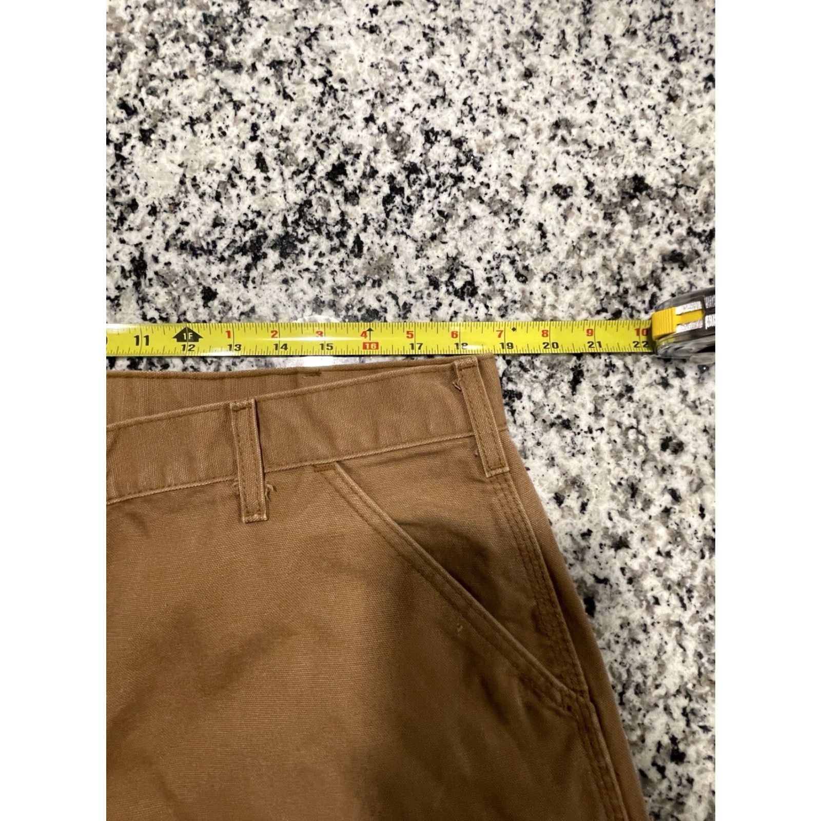 Carhartt Carhartt FR Jeans Pants Brown 37X32.5 Mens Workwear Flame-Resistant Utility Pocket Cell Phone Pocket Original Fit Size US 37 - 4 Thumbnail