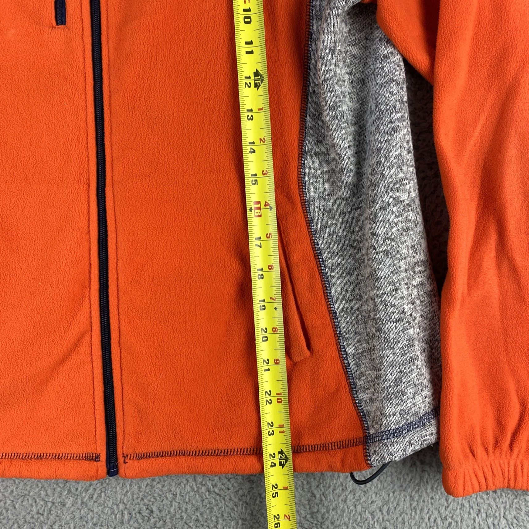 NFL Denver Broncos NFL For Her Large Zip Sweatshirt Fleece Jacket Women 49-13 / Colorblock Orange 100% Polyester Polyester Lining Brand NFL For Her Size L / US 10 / IT 46 - 6 Thumbnail