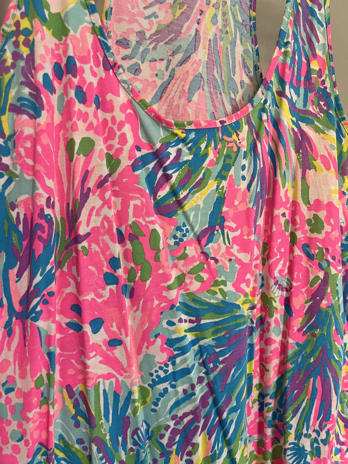 Lilly Pulitzer Lilly Pulitzer Hampton Tank Dress | Multi Fan Sea Size S / US 4 / IT 40 - 3 Thumbnail