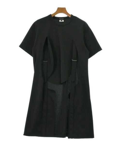 Comme des Garcons Homme Plus T-Shirts cut-and-sew polyester plain crewneck Black Size US L / EU 52-54 / 3 - 1 Thumbnail