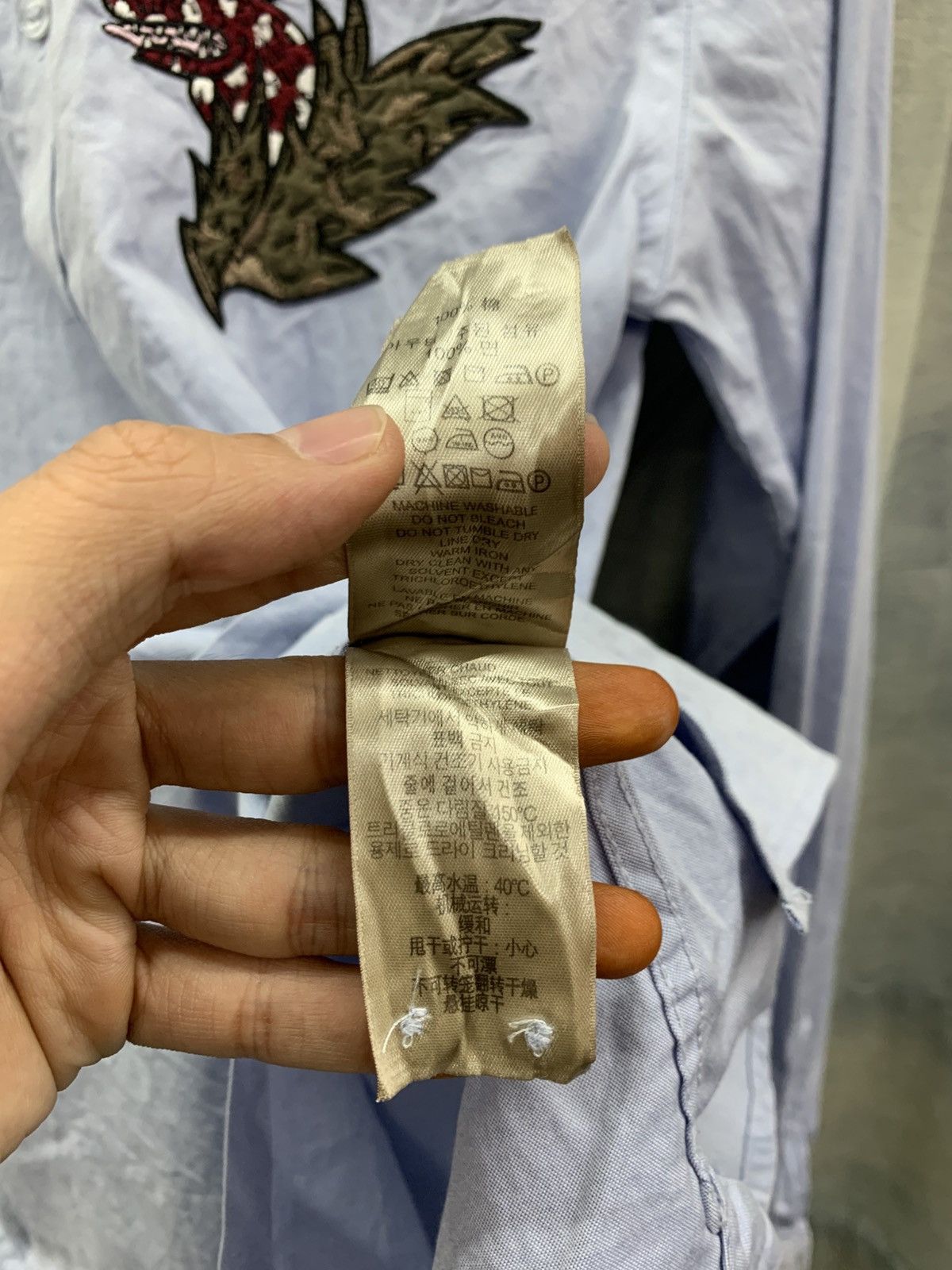 Burberry × Designer × Vintage Burberry london england shirts embroidered Size US M / EU 48-50 / 2 - 7 Thumbnail