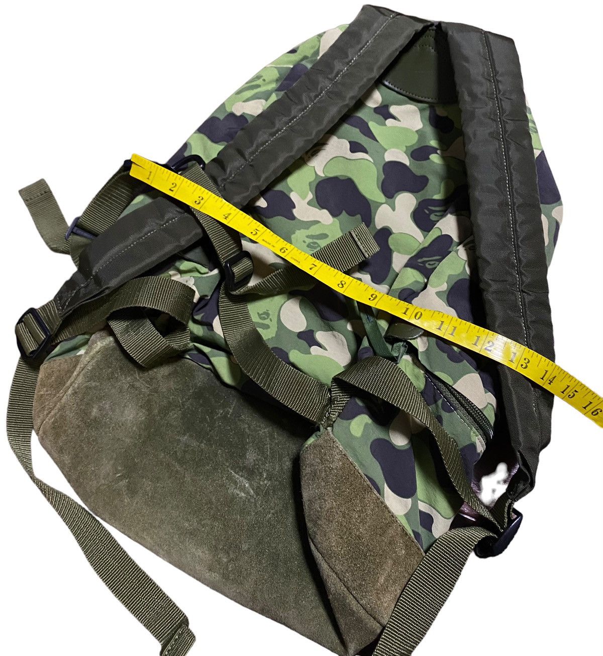 Bape BAPE ABC Green camo Backpack Size ONE SIZE - 4 Thumbnail