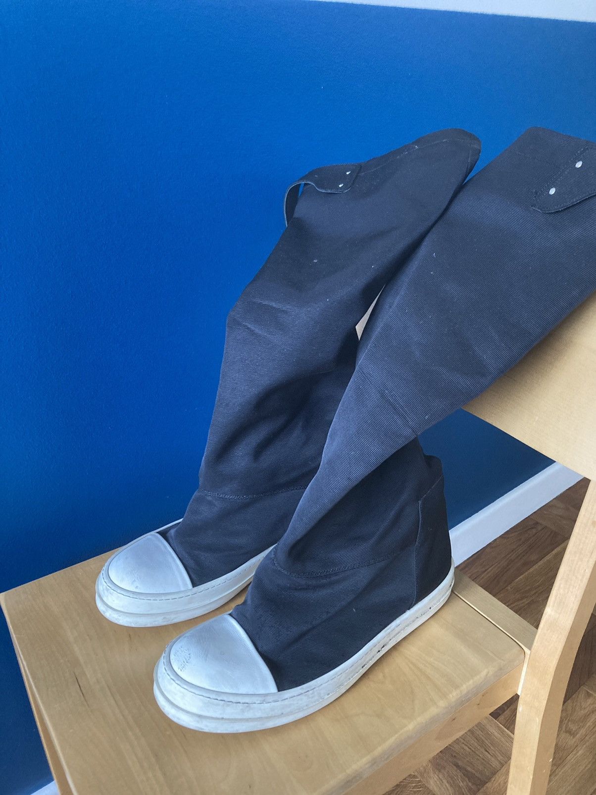 Rick Owens Nylon Elephant Boots