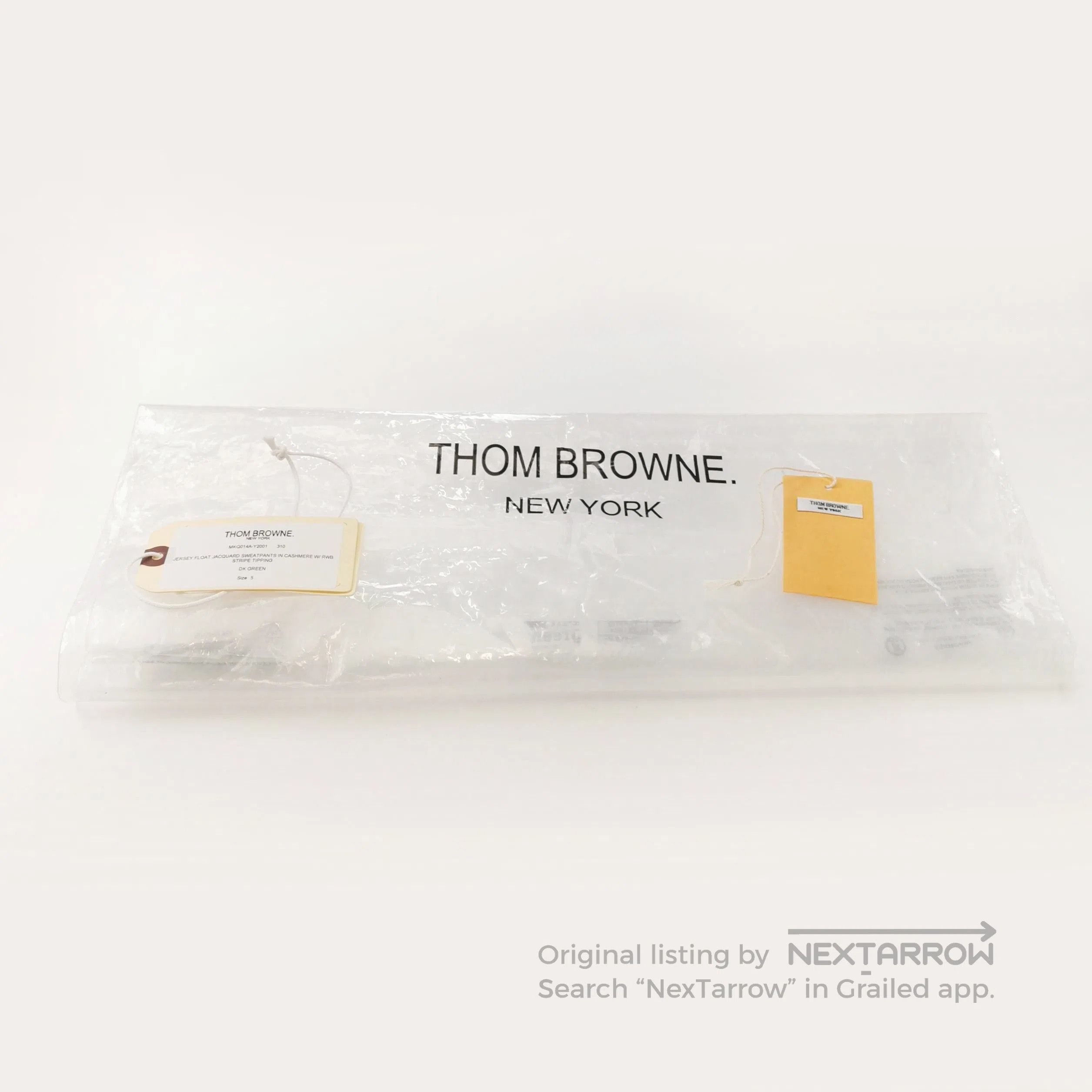 Thom Browne Thom Browne Cashmere Contrast Stripe XXL Pants. Size US 40 / EU 56 - 3 Thumbnail