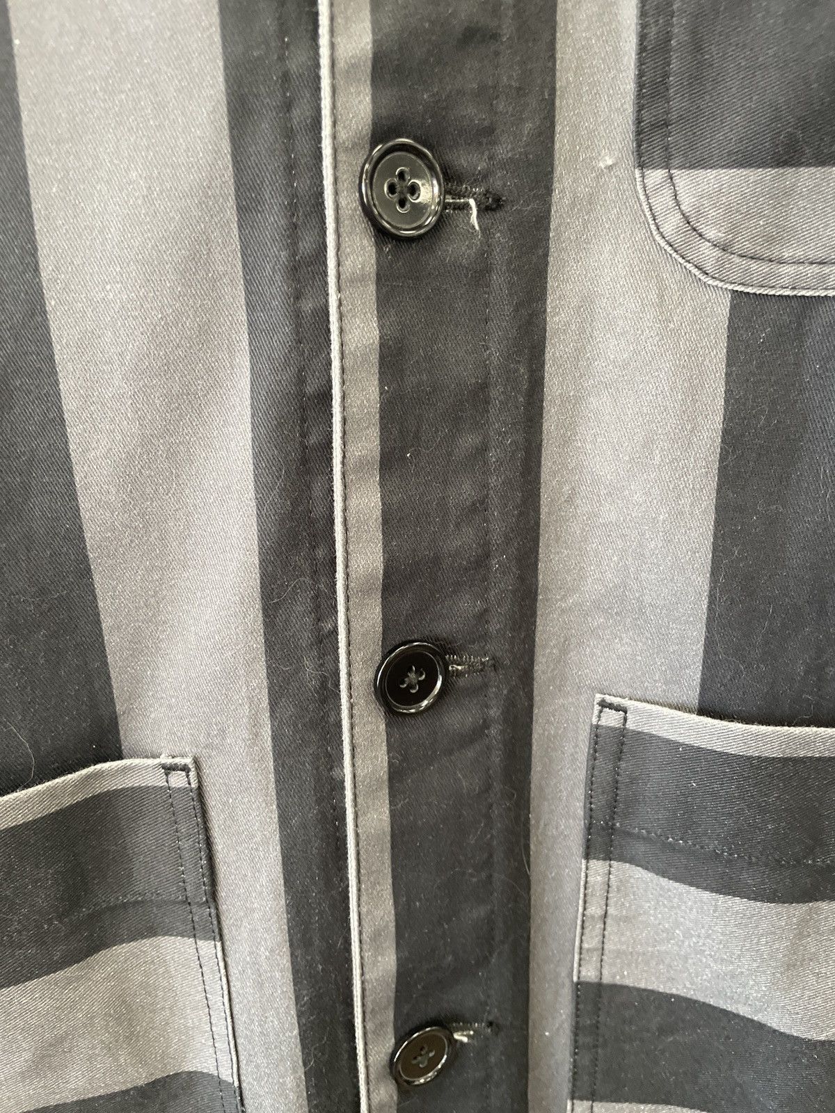 Fucking Awesome Fucking Awesome angel Striped Chore Jacket black cherub Size US S / EU 44-46 / 1 - 6 Thumbnail