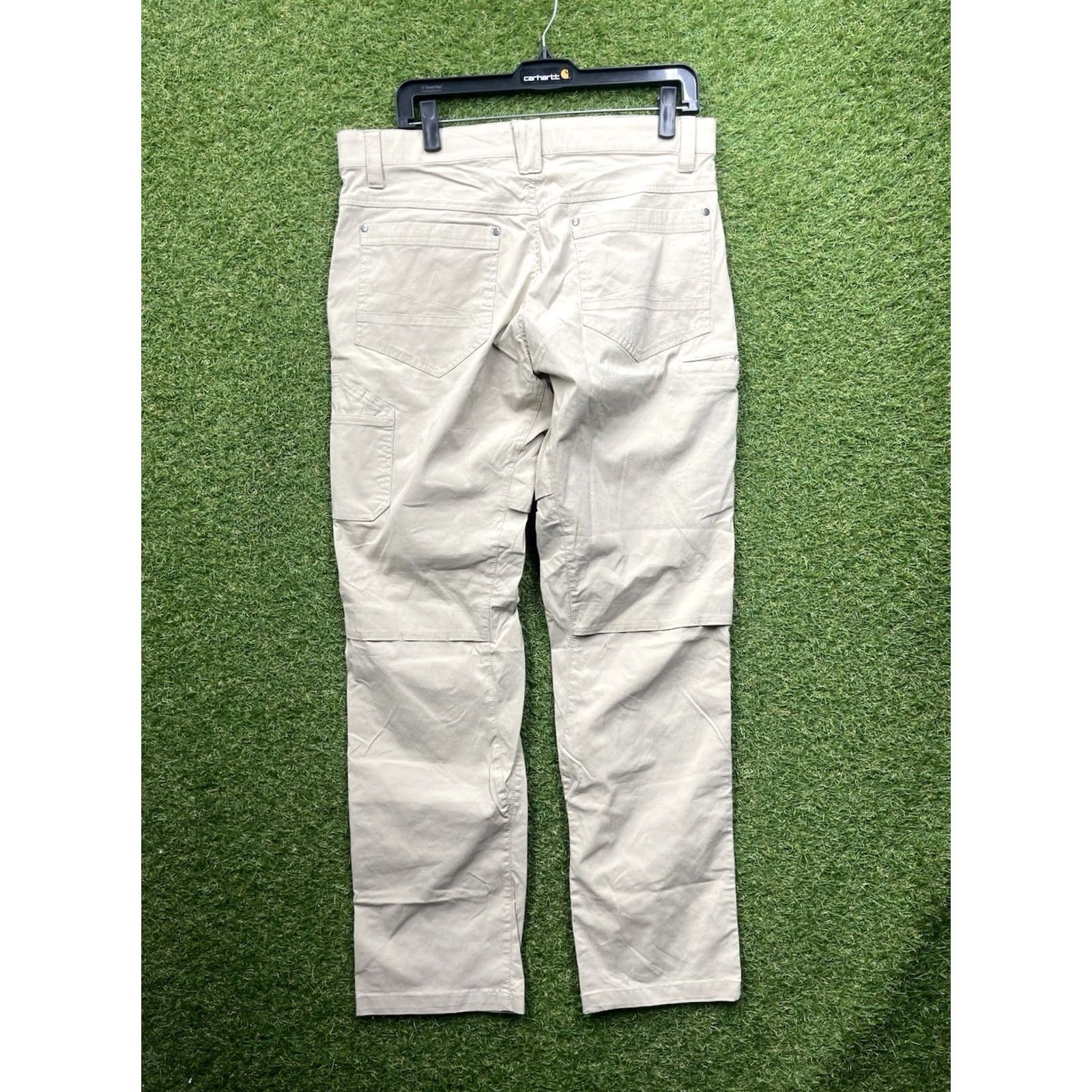 Vintage CQR Pants Mens 38x32 Beige Sedona Series Outdoor Hiking Stretch Nylon TXP805 (No new info; title kept as original words) Size US 38 / EU 54 - 2 Thumbnail