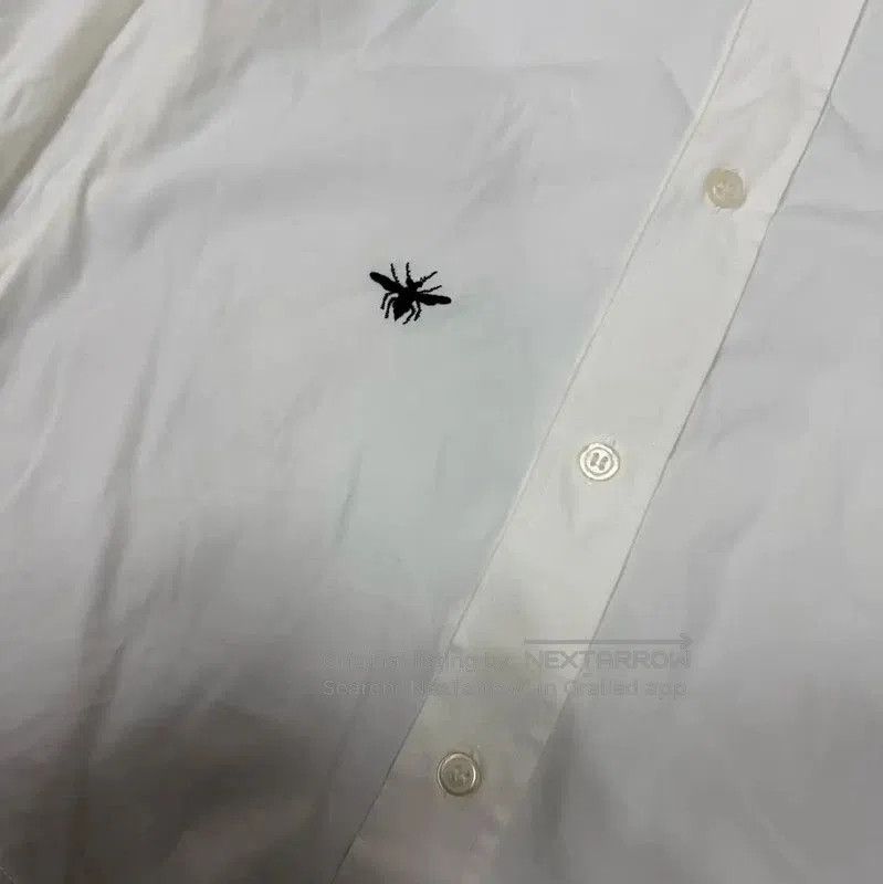 Dior Dior White Cotton Long Sleeve Shirt for Men . Size US S / EU 44-46 / 1 - 3 Thumbnail
