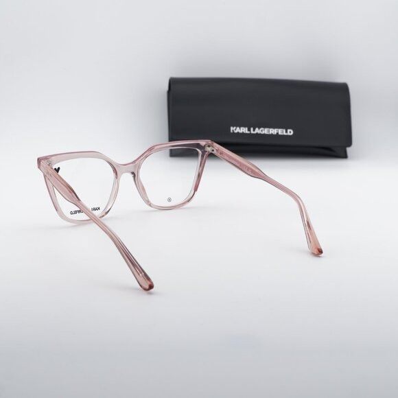Karl Lagerfeld Karl Lagerfeld KL6155 652 Eyeglasses Antique Rose 53mm Size ONE SIZE - 10 Thumbnail
