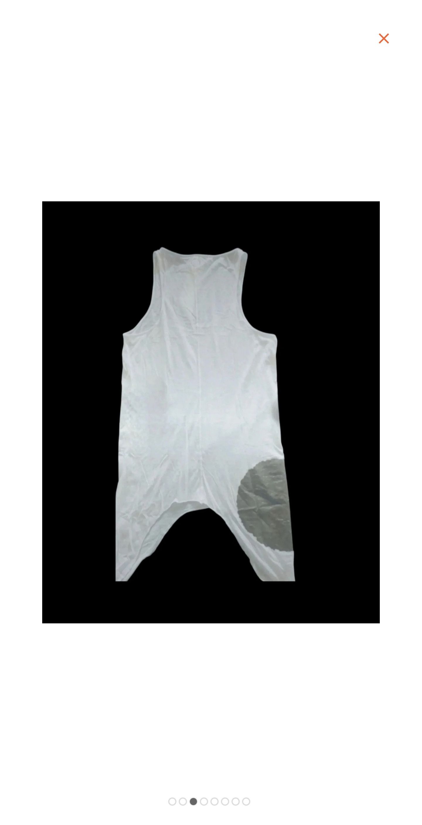 Yohji Yamamoto Yohji Yamamoto “Silver Thought” Tank Top. Coming Soon Line. Size S / US 4 / IT 40 - 3 Thumbnail
