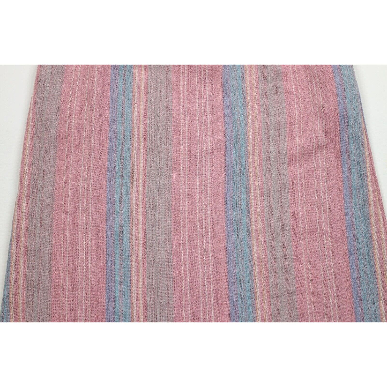 Vintage Vintage 70s Streetwear Pastel Wool Tweed Skirt Size 38" / US 16 / IT 52 - 3 Thumbnail
