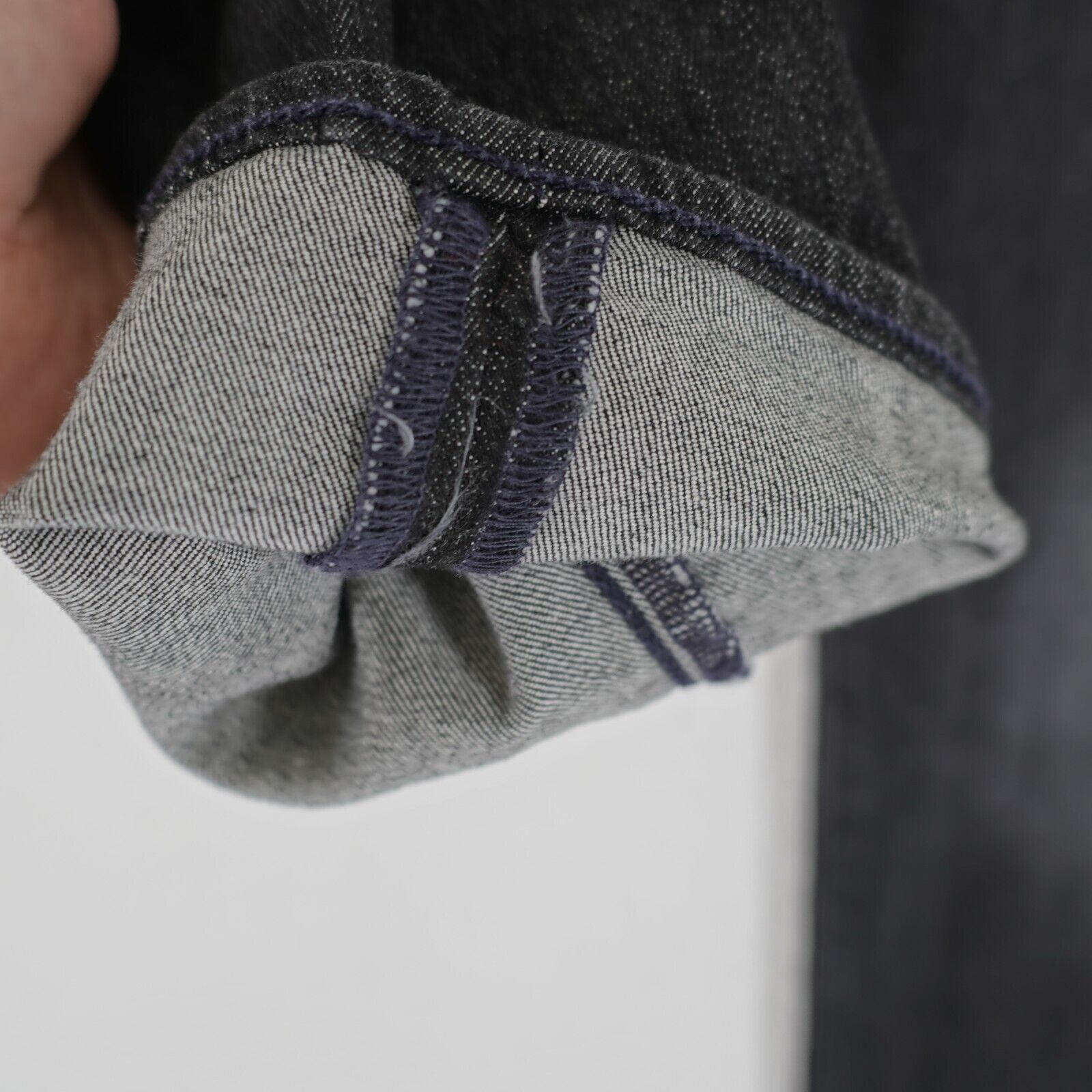 Levi's Levi's 513 Slim Fit Straight Leg Black Stone Wash Denim Jean Size US 36 / EU 52 - 3 Thumbnail