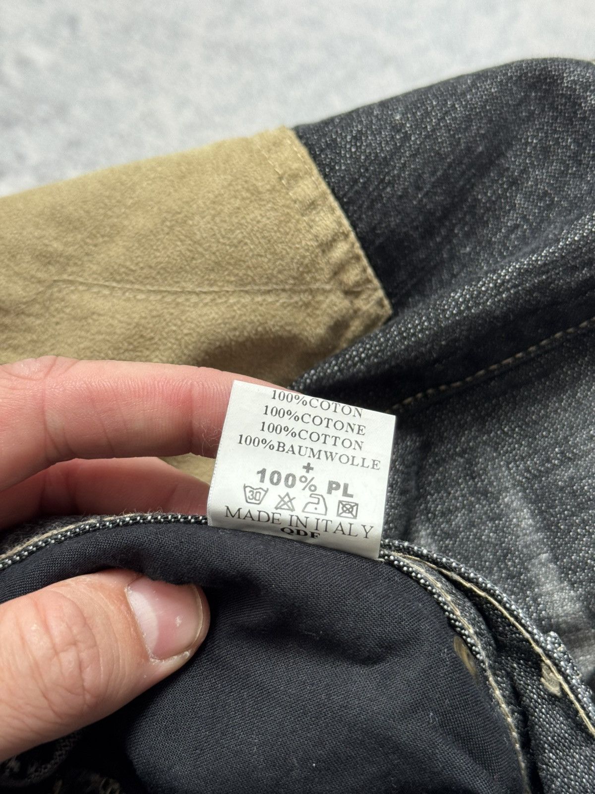 Japanese Brand Melvin Kymenty Japanese style avant-garde jeans rare pants Size 32" / US 10 / IT 46 - 6 Thumbnail