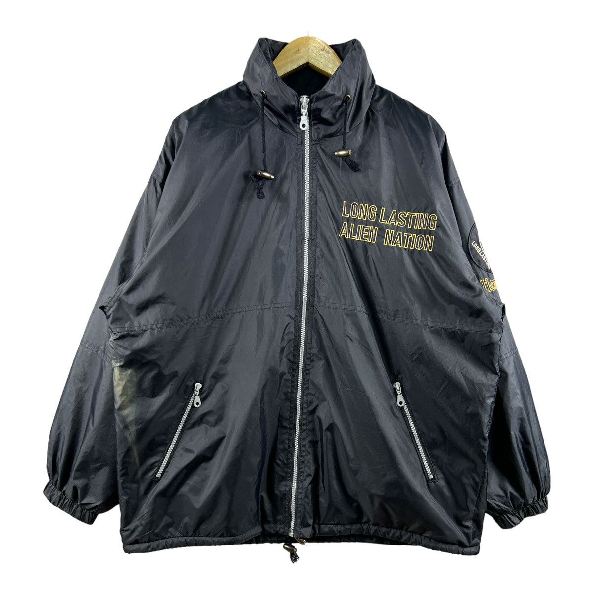 Alien Workshop ⚡️ VINTAGE STREETWEAR ALIEN NATION LONG LASTING WINDBREAKER Size US XL / EU 56 / 4 - 2 Thumbnail