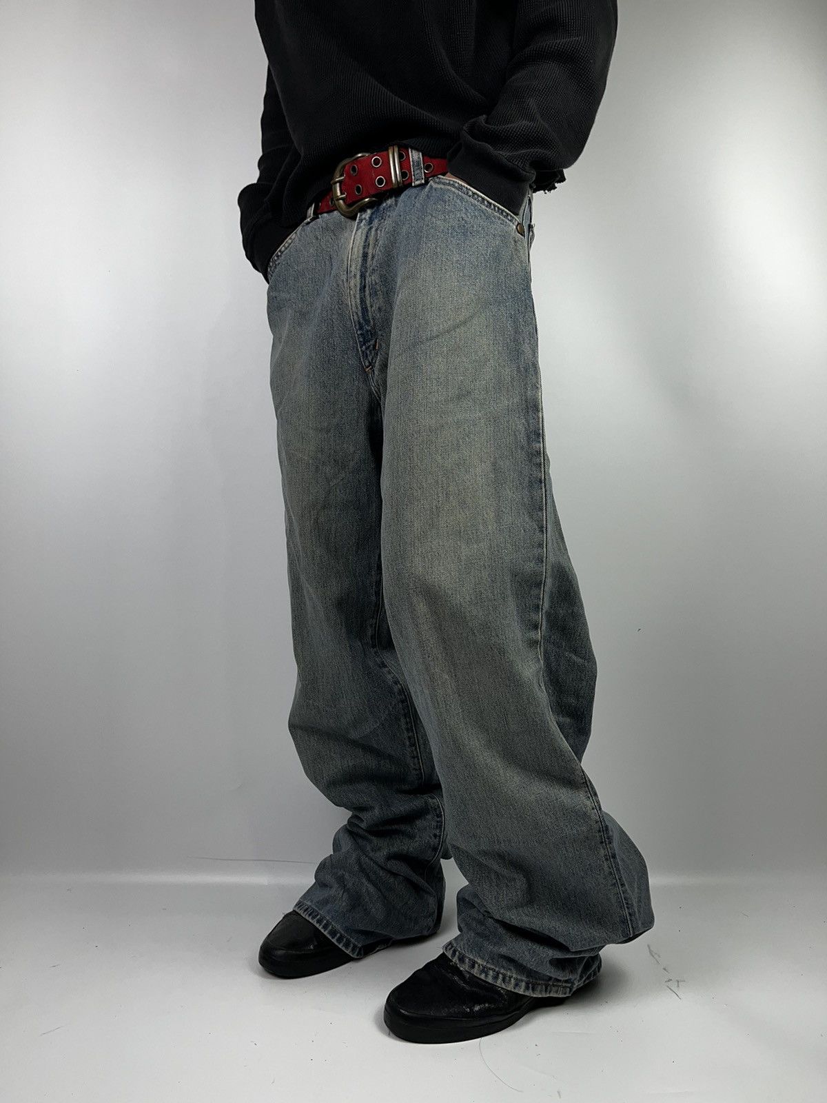 Wrangler vintage wrangler selvedge repro jeans pant loose baggy Size US 32 / EU 48 - 10 Thumbnail