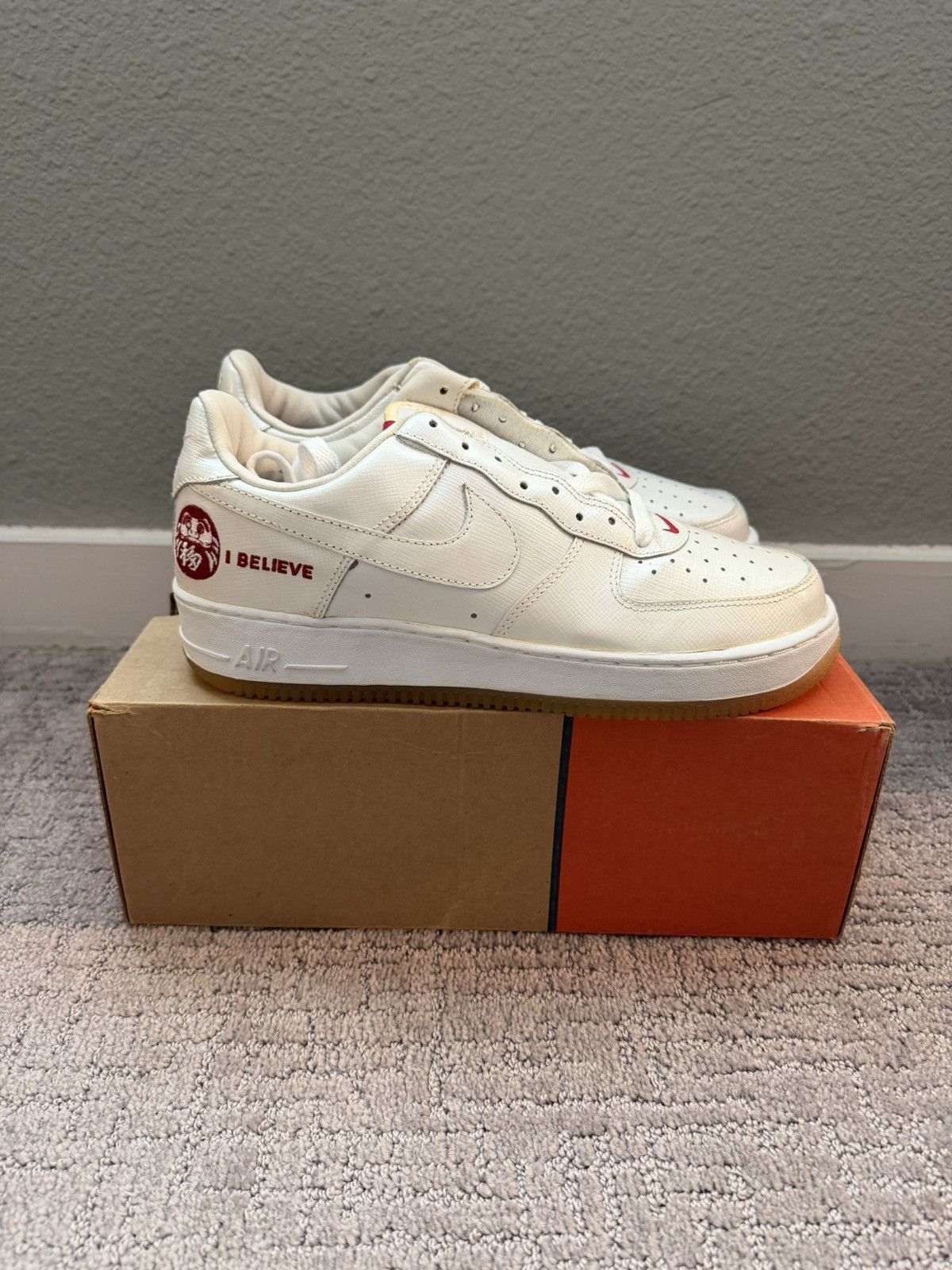 Nike 2002 Nike AF1 I Believe Size US 9.5 / EU 42-43 - 2 Thumbnail