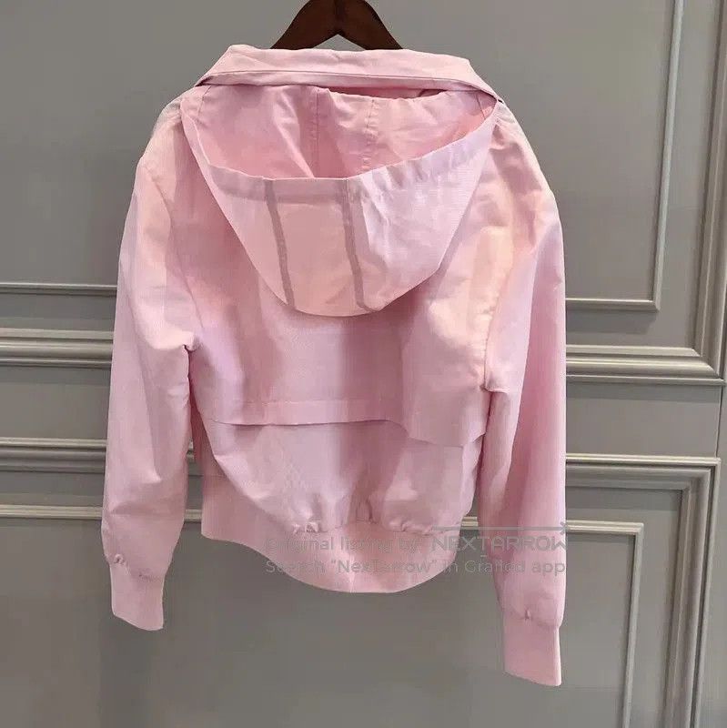 Thom Browne Thom Browne Pink Polyester Women's Jacket . Size S / US 4 / IT 40 - 2 Thumbnail